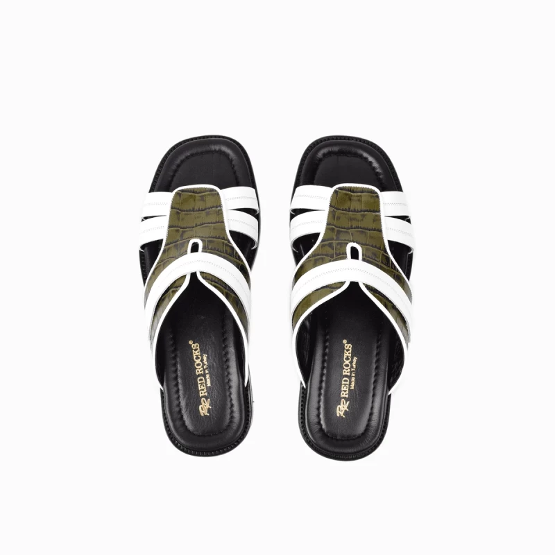 Red Rocks Sandal 6125 Croco