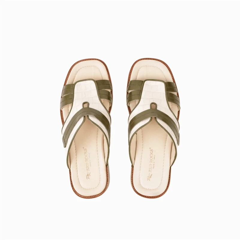 Red Rocks Sandal 6125 Croco
